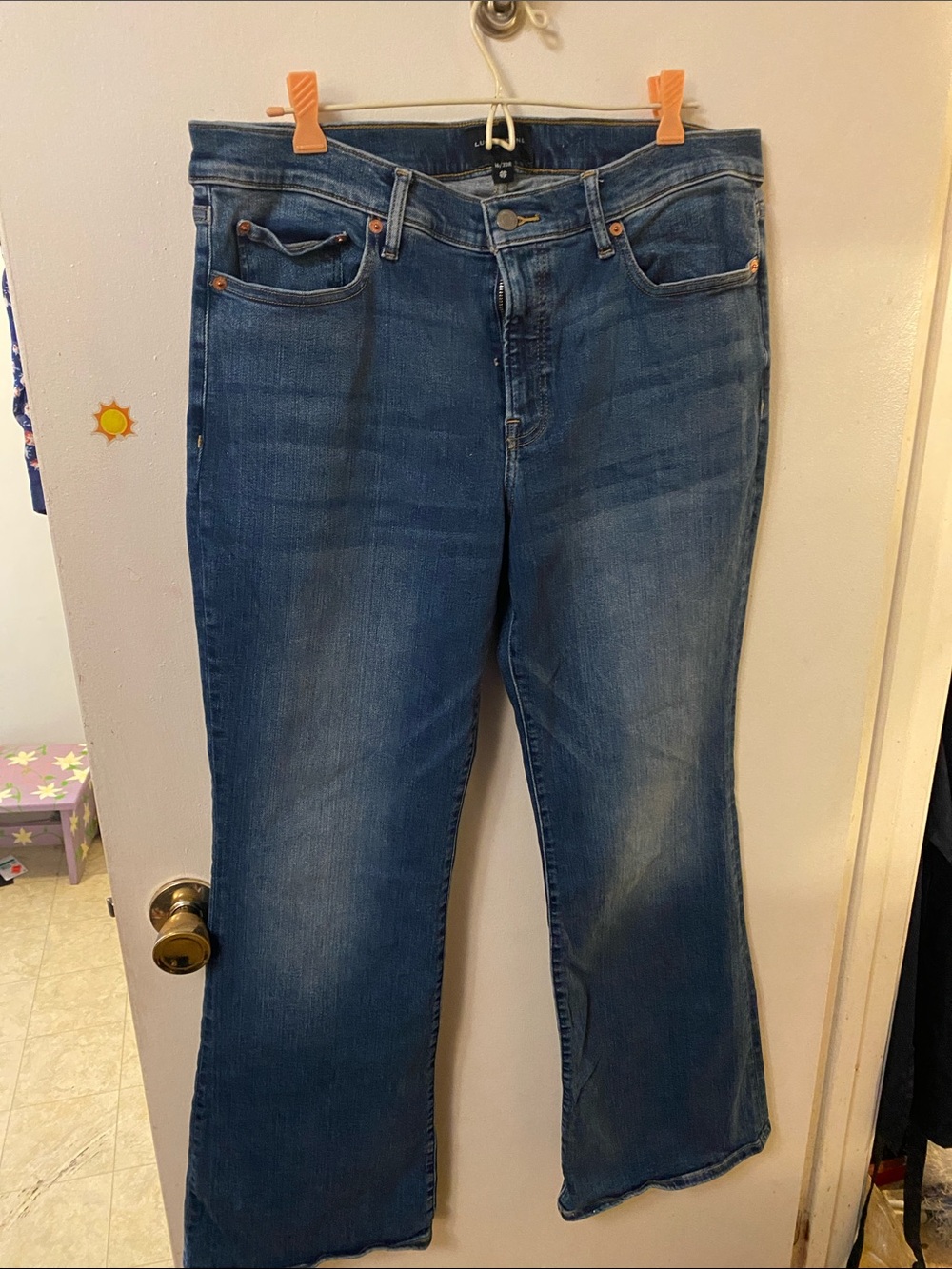 Lucky Brand Women's Medium Blue Flare Jeans